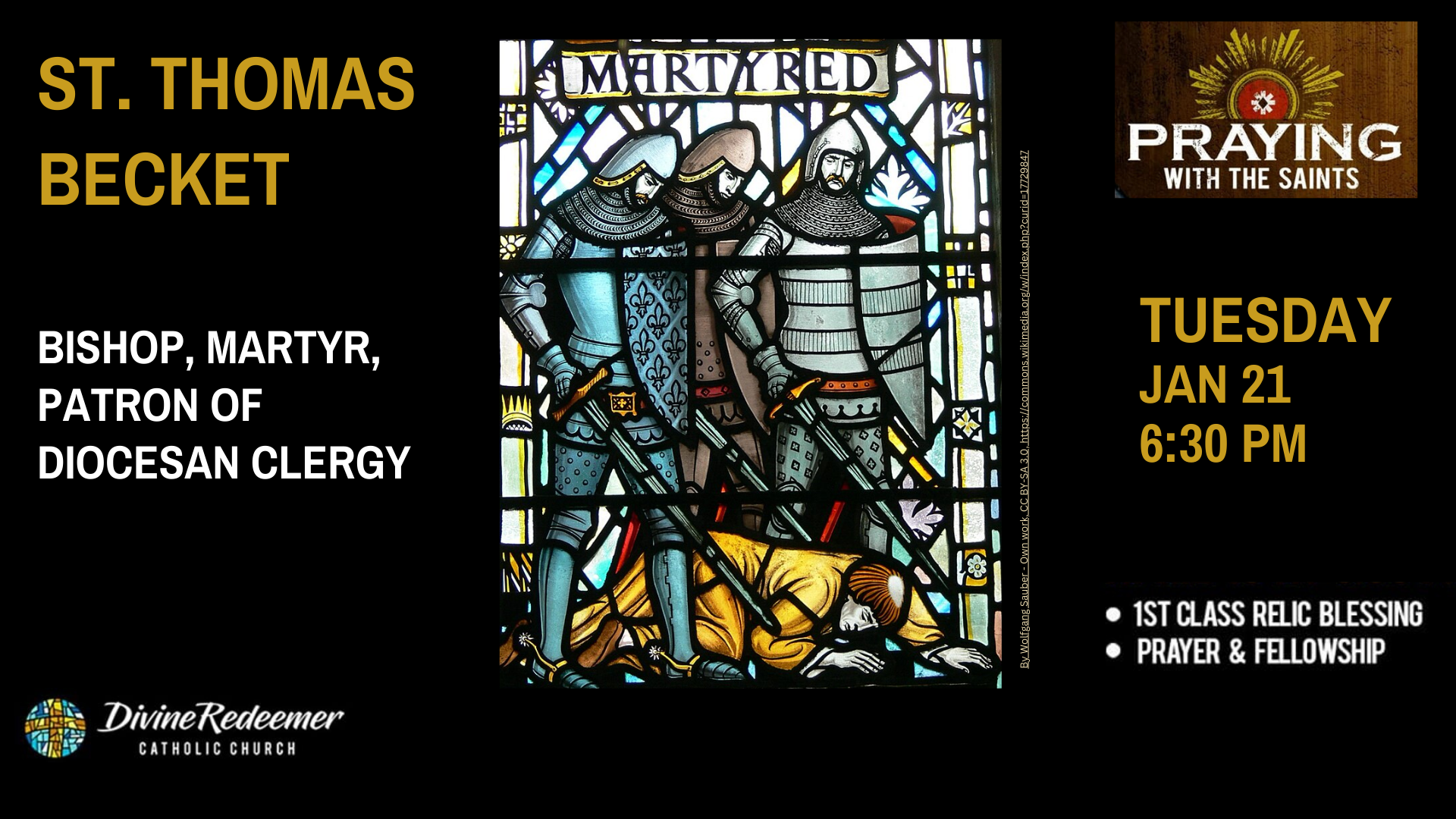 Praying with the Saints - St. Thomas Becket